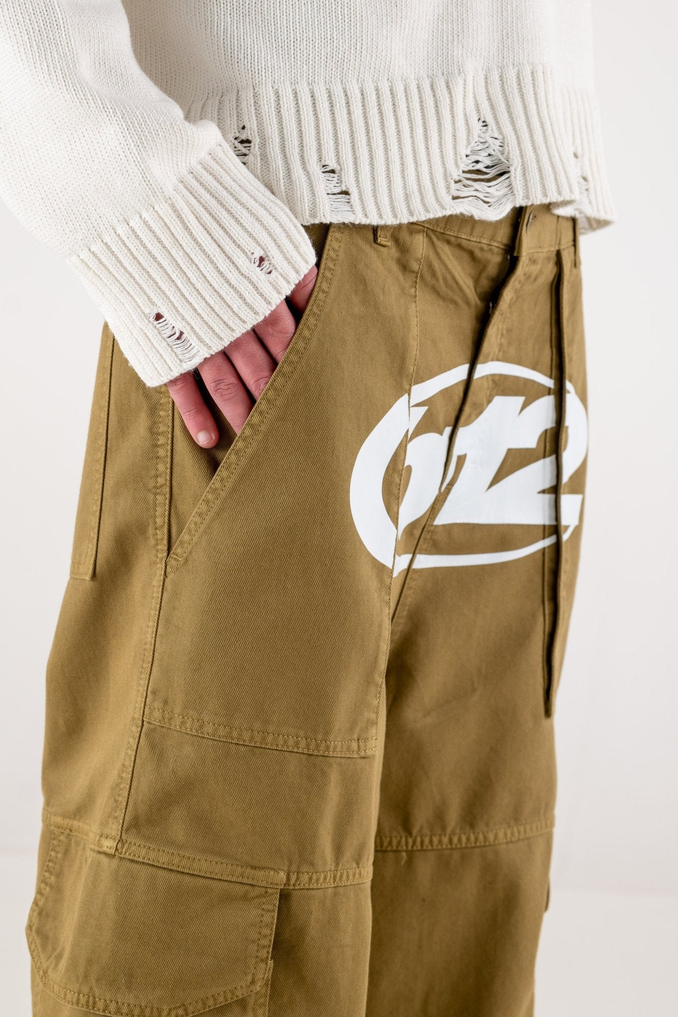 Cargo Pants "RACING MADE" 012 Green - BASEDODICI®