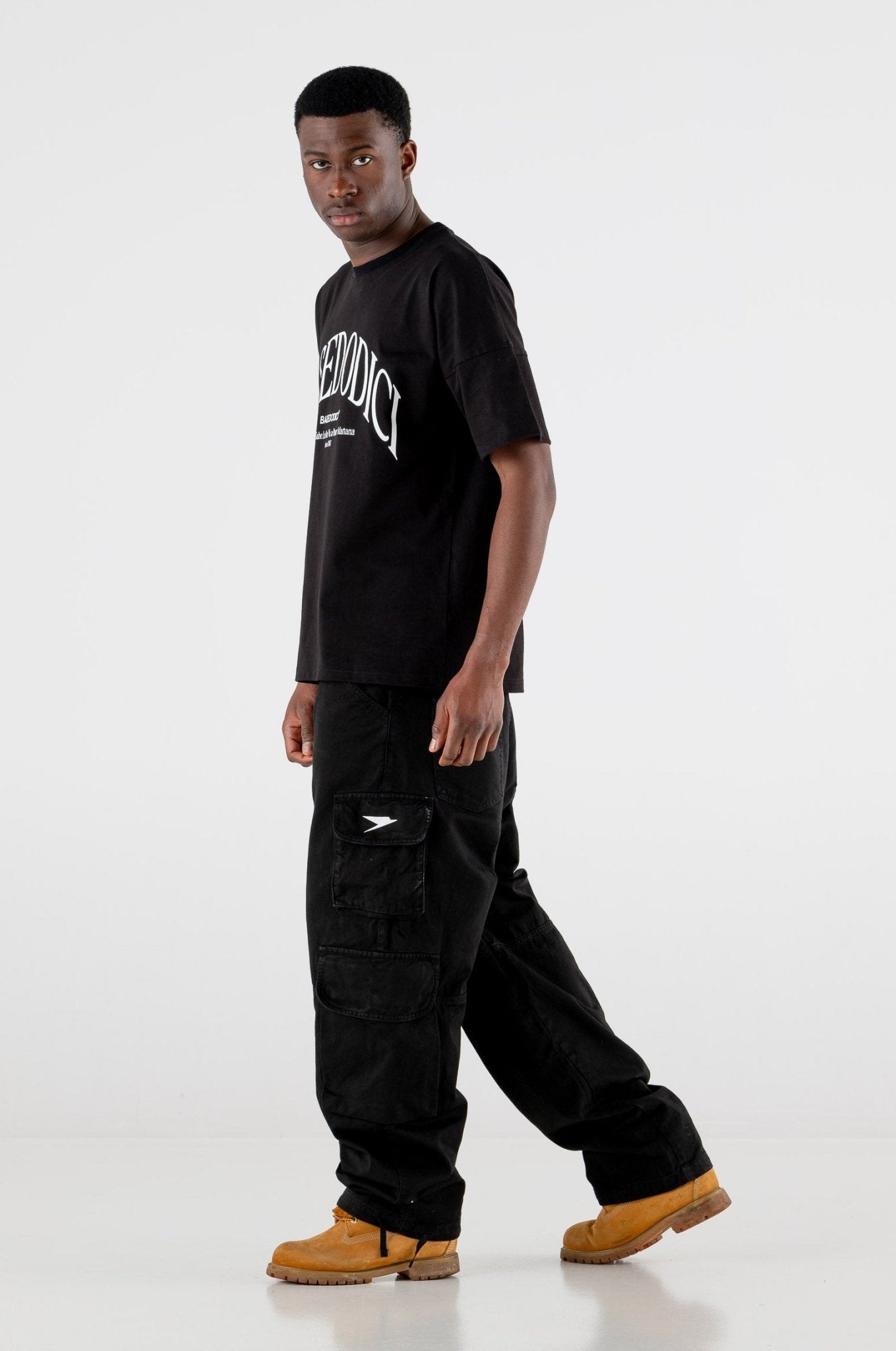 Cargo Pants “RESORT” Black - BASEDODICI®