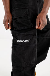 Cargo Pants “RESORT” Black - BASEDODICI®