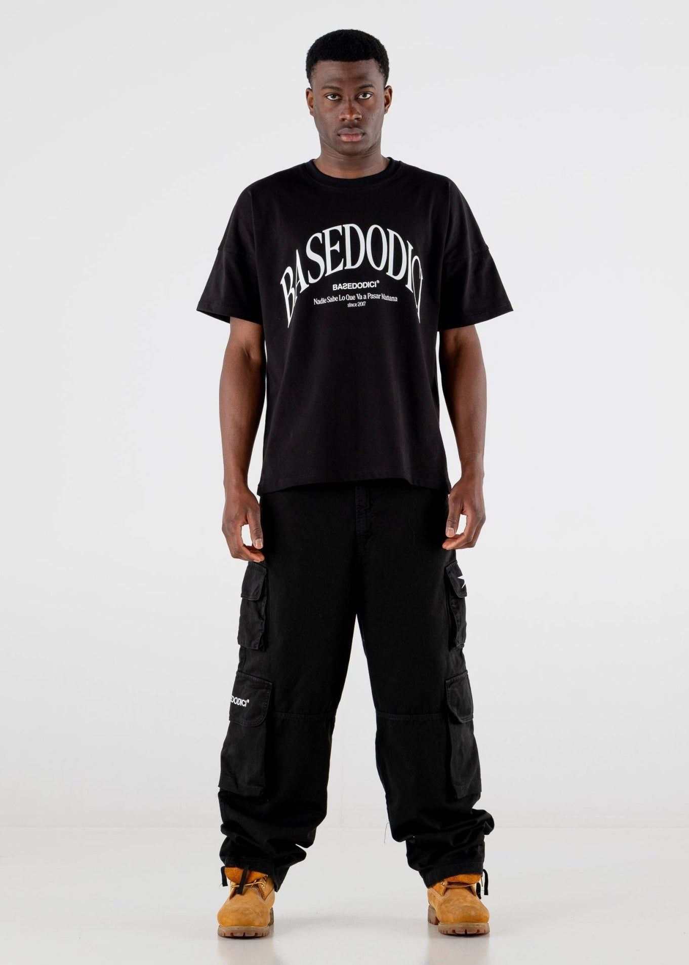 Cargo Pants “RESORT” Black - BASEDODICI®