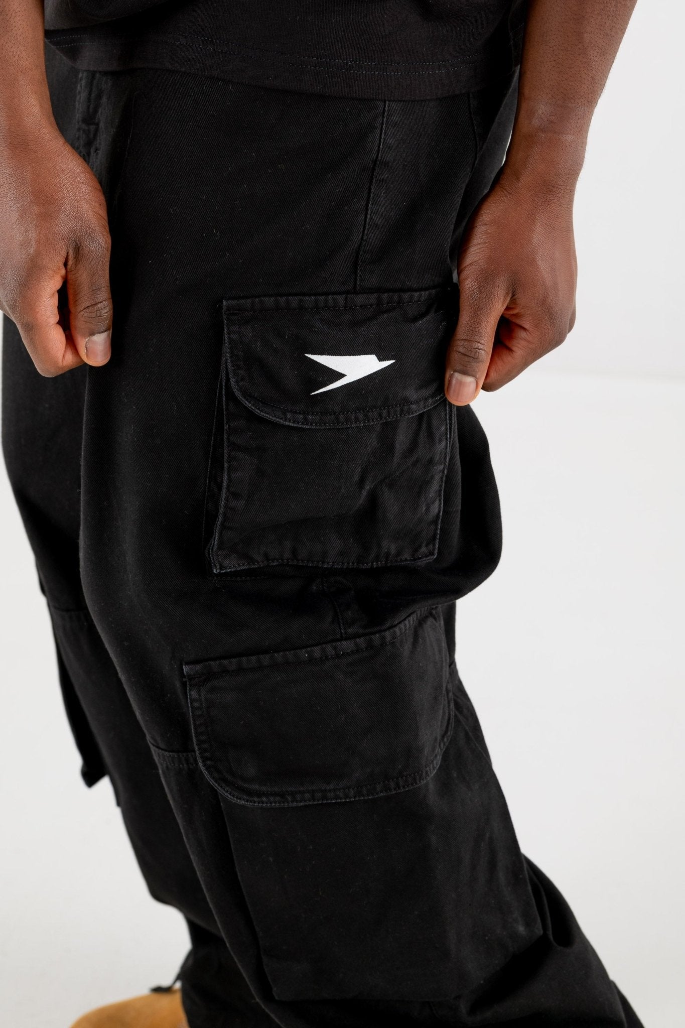 Cargo Pants “RESORT” Black - BASEDODICI®