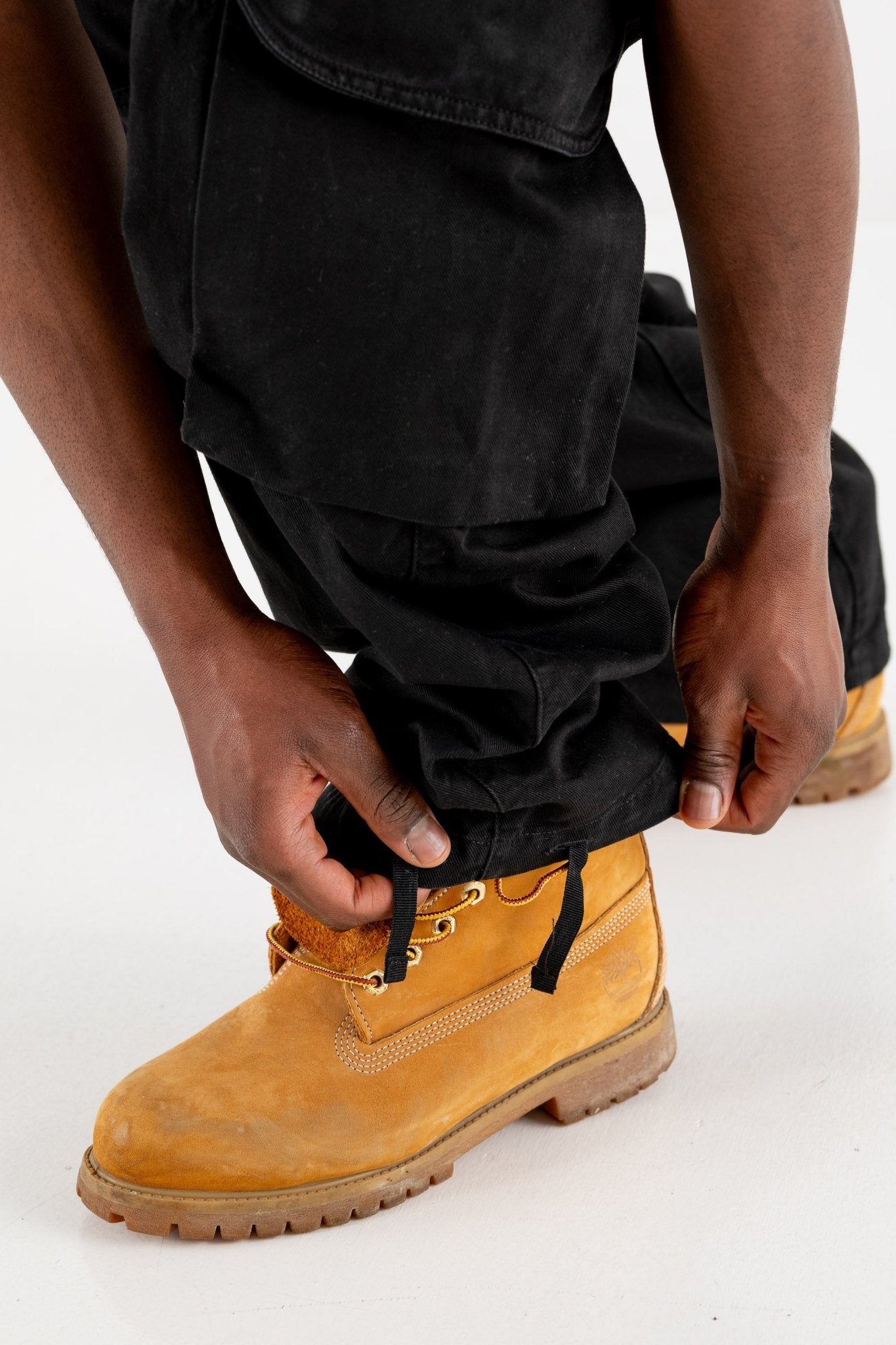Cargo Pants “RESORT” Black - BASEDODICI®