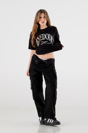 Cargo Pants “RESORT” Black - BASEDODICI®
