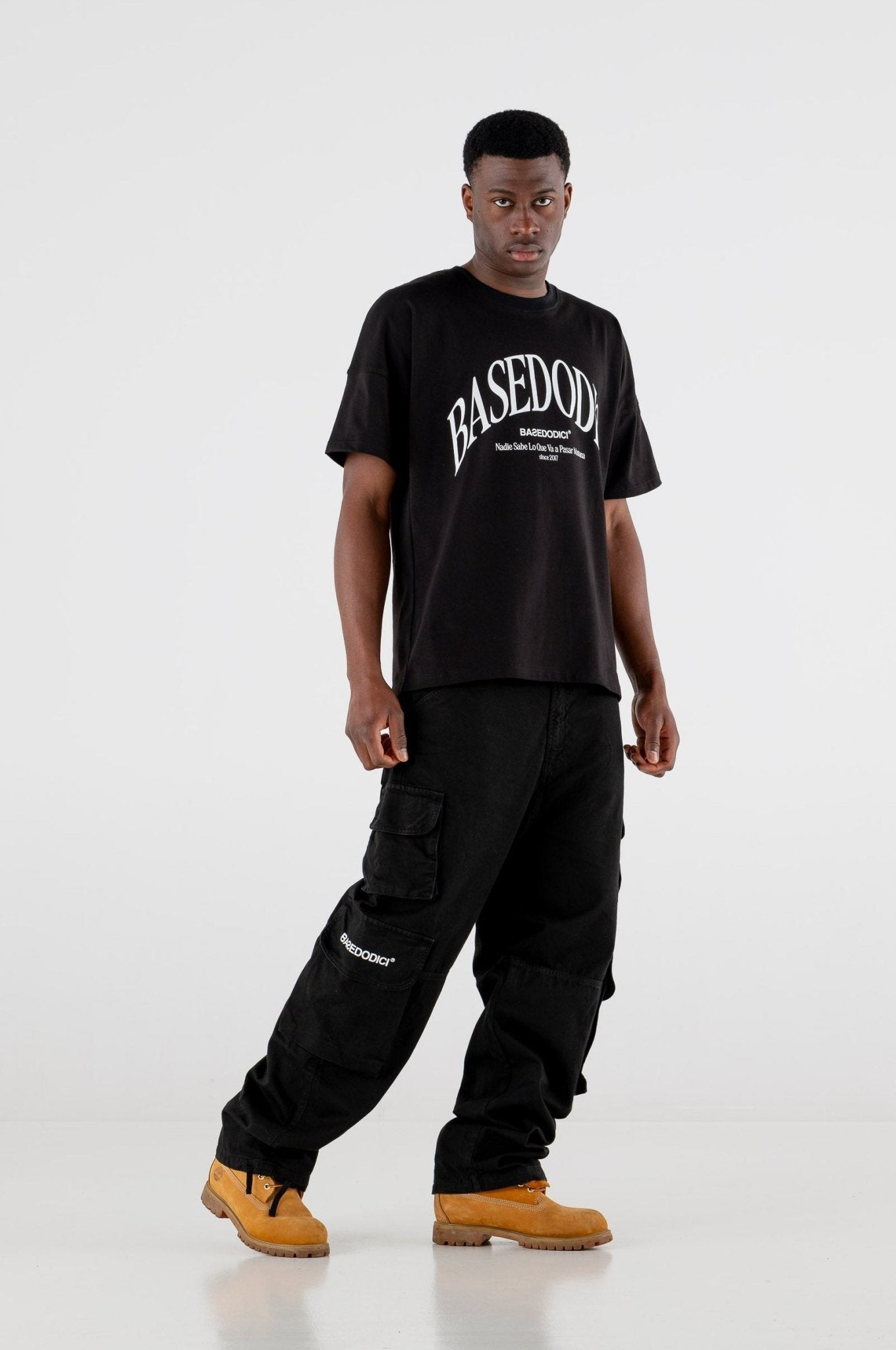 Cargo Pants “RESORT” Black - BASEDODICI®