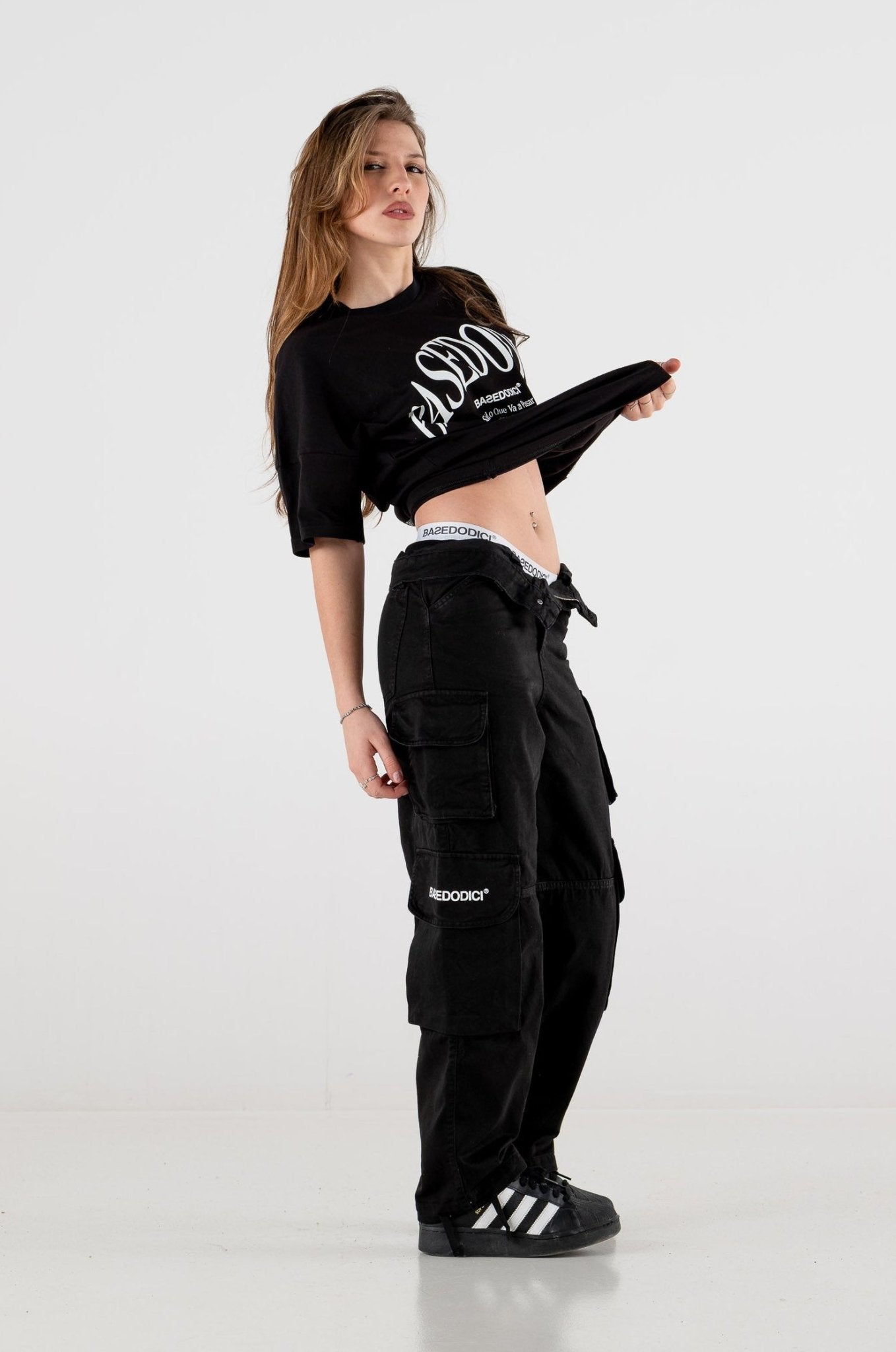 Cargo Pants “RESORT” Black - BASEDODICI®