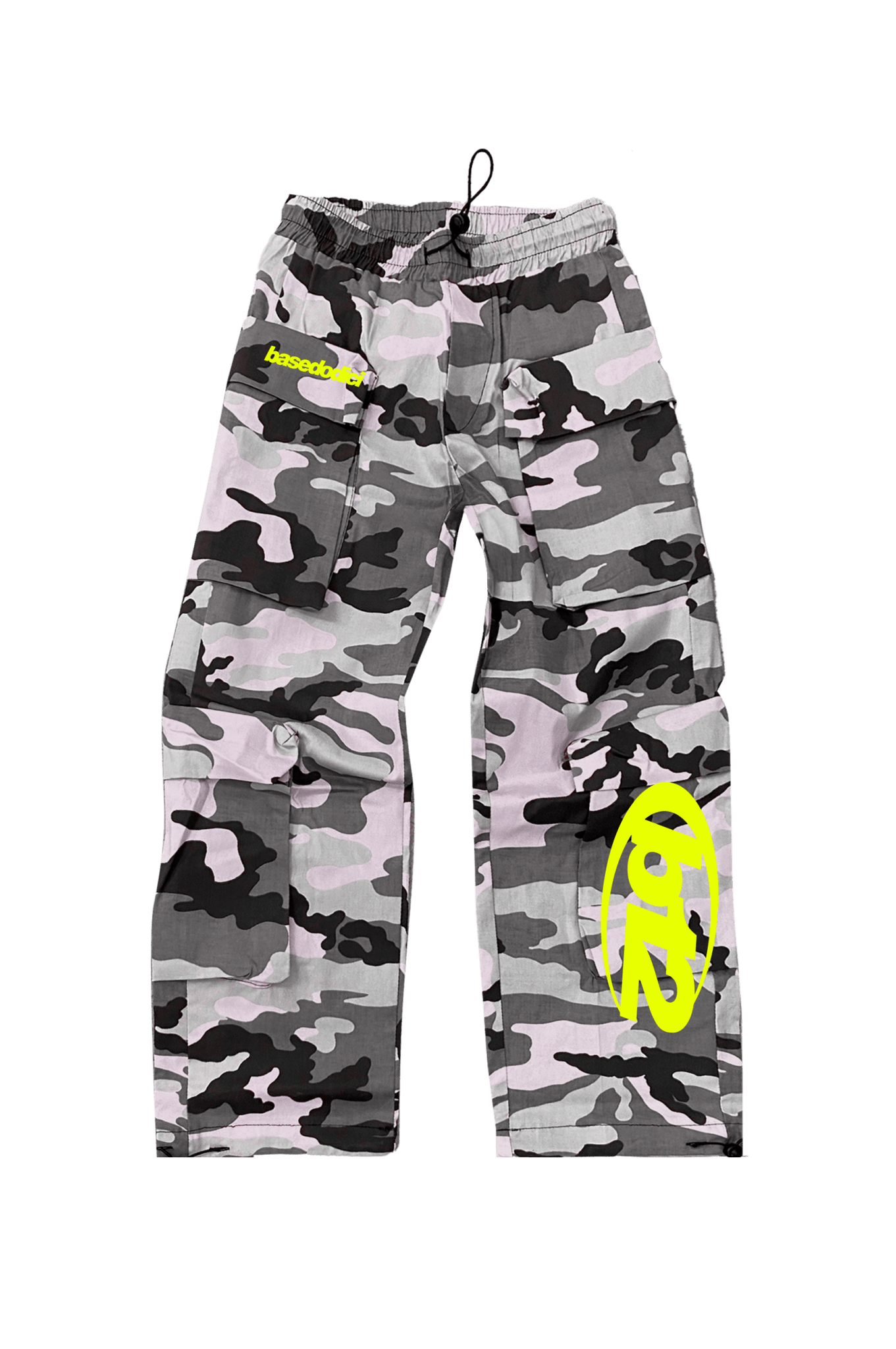 Cargo Pants “THECRUISE” Camo/Pink - BASEDODICI®