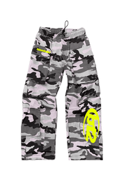 Cargo Pants “THECRUISE” Camo/Pink - BASEDODICI®