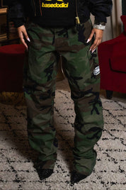 Cargo Pants "WORLD TOUR" Military - BASEDODICI®
