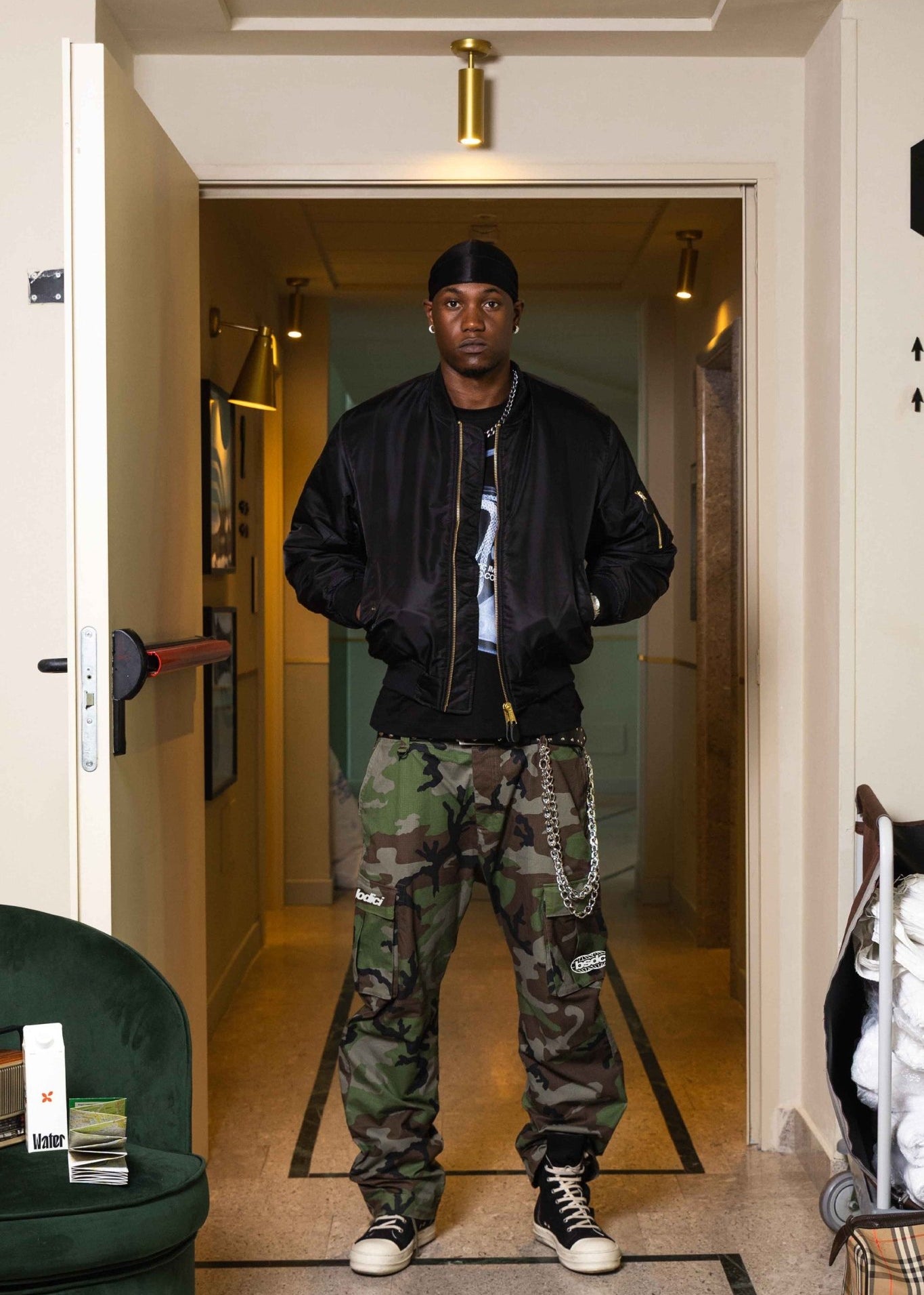 Cargo Pants "WORLD TOUR" Military - BASEDODICI®