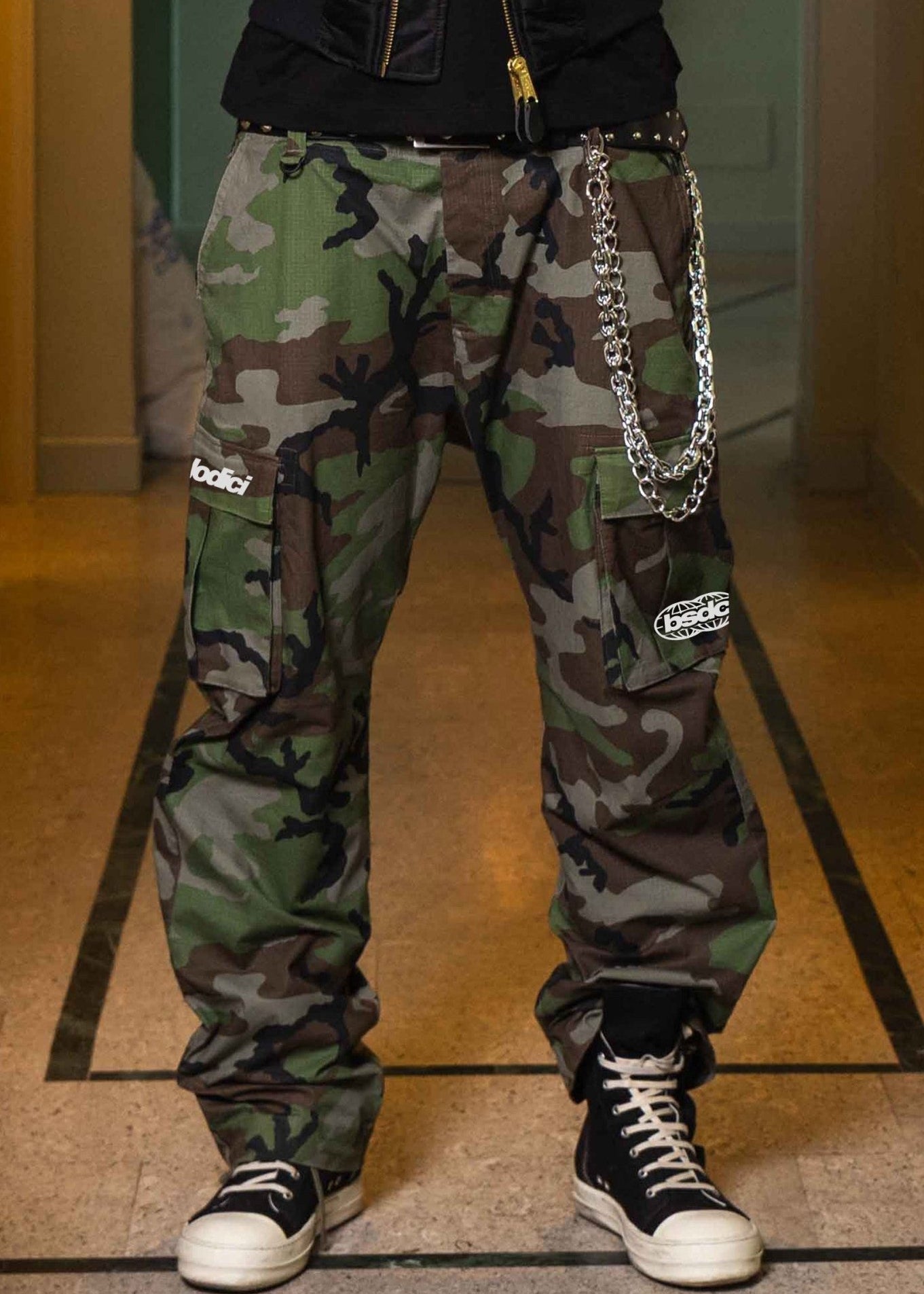 Cargo Pants "WORLD TOUR" Military - BASEDODICI®