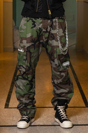 Cargo Pants "WORLD TOUR" Military - BASEDODICI®