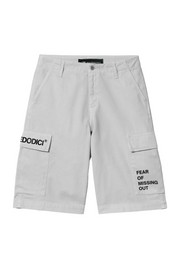 Cargo Short "FOMO" White