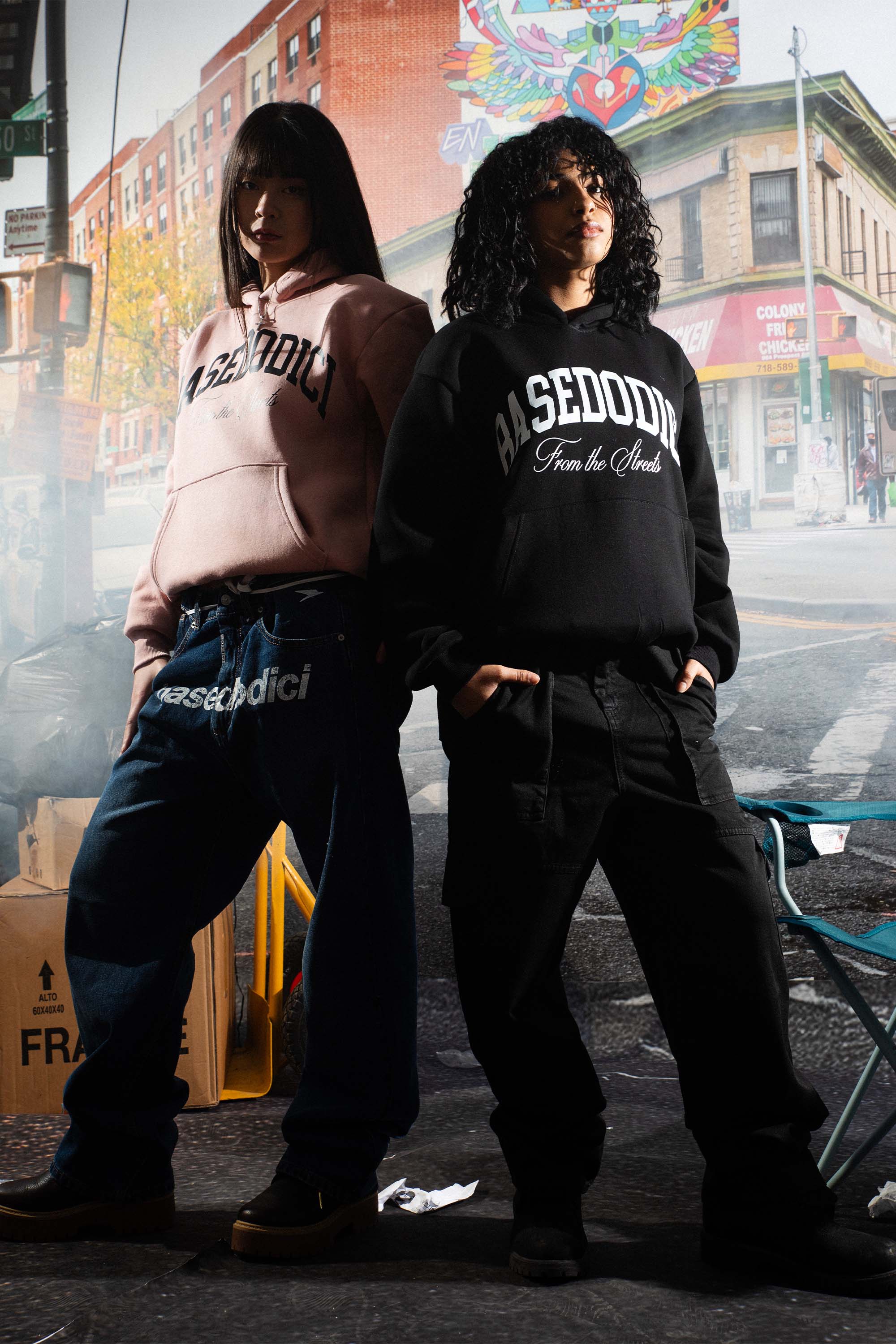 Hoodie “COMFY” ArcLogo Black
