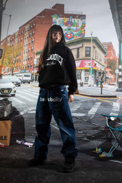 Hoodie “COMFY” ArcLogo Black