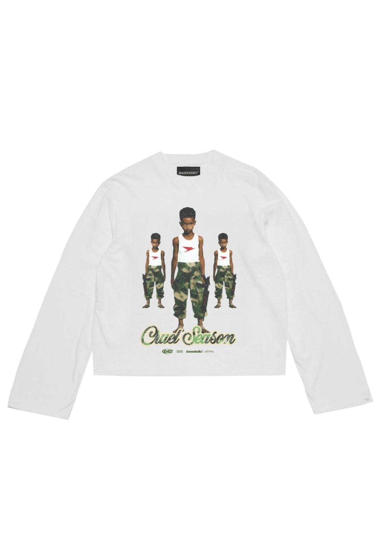 Crewneck "CRUEL SEASON" Cruel White - BASEDODICI®