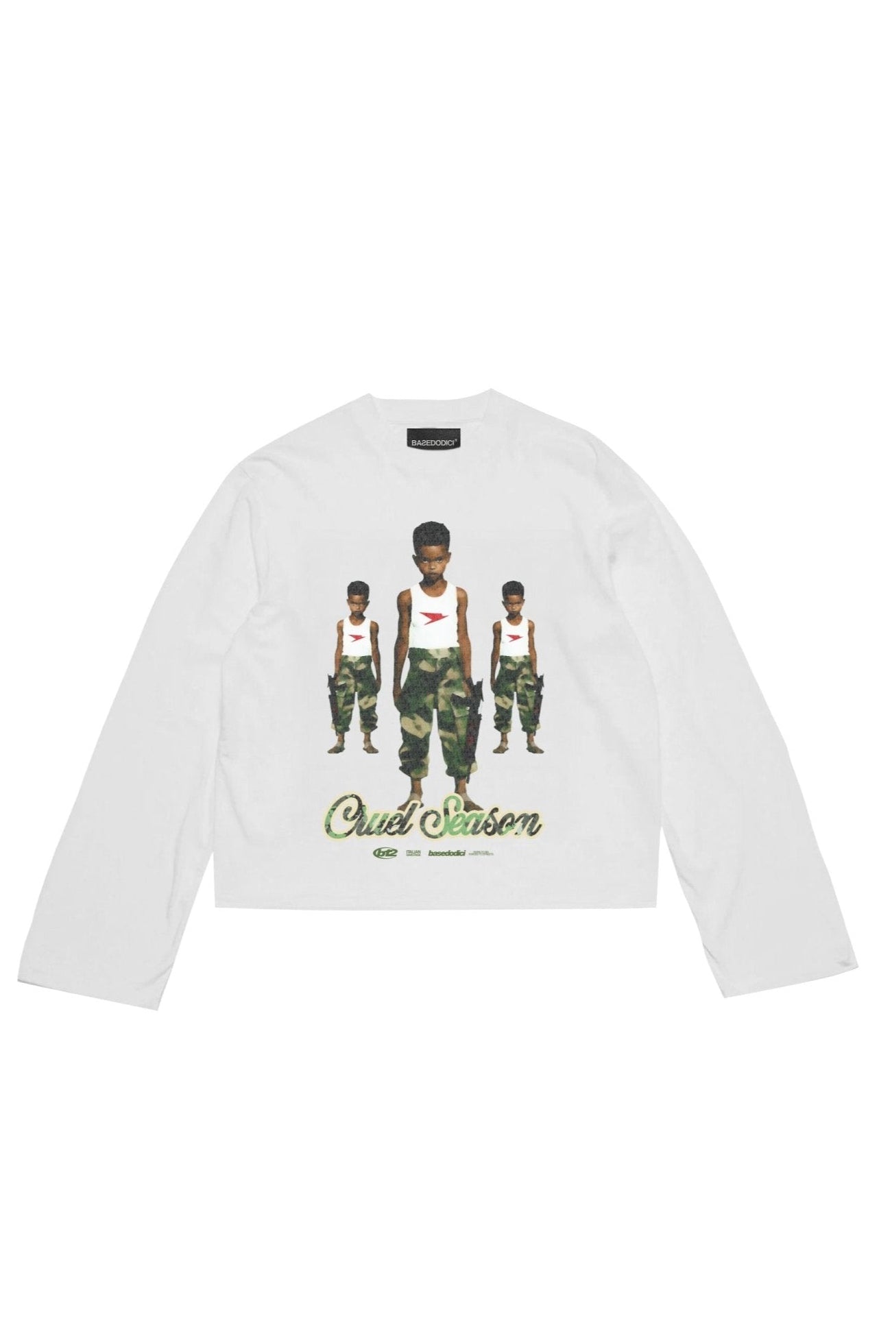 Crewneck "CRUEL SEASON" Cruel White - BASEDODICI®