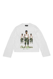 Crewneck "CRUEL SEASON" Cruel White - BASEDODICI®
