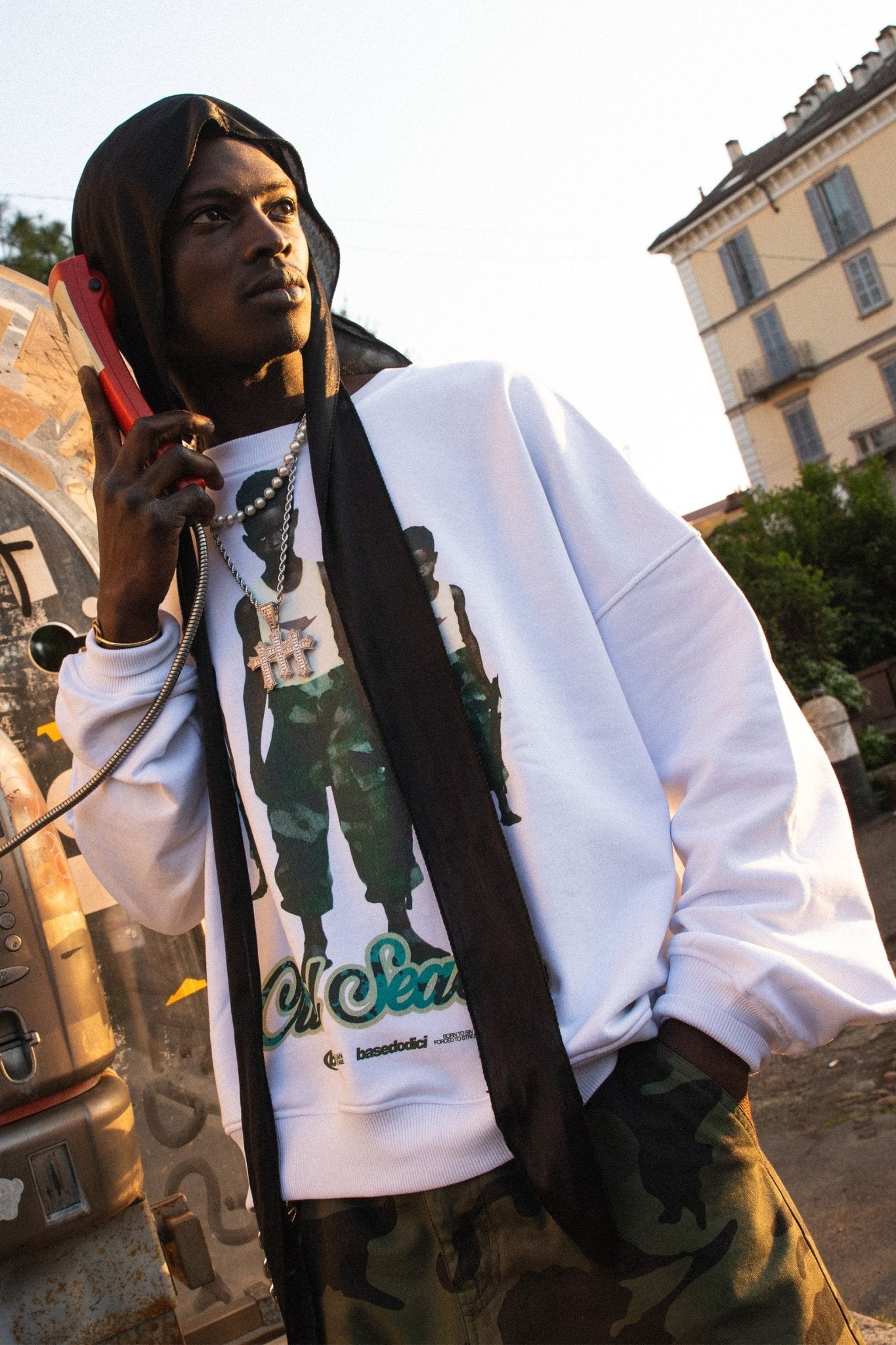 Crewneck "CRUEL SEASON" Cruel White - BASEDODICI®