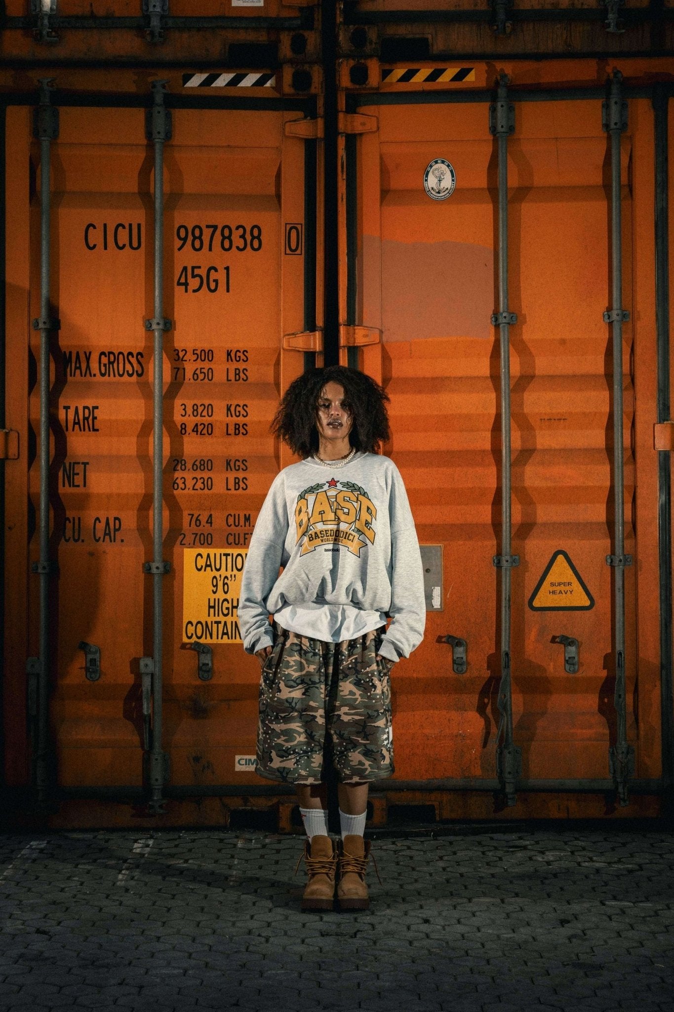 Crewneck "LAST DELIVERY" University AshGrey - BASEDODICI®