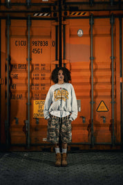 Crewneck "LAST DELIVERY" University AshGrey - BASEDODICI®