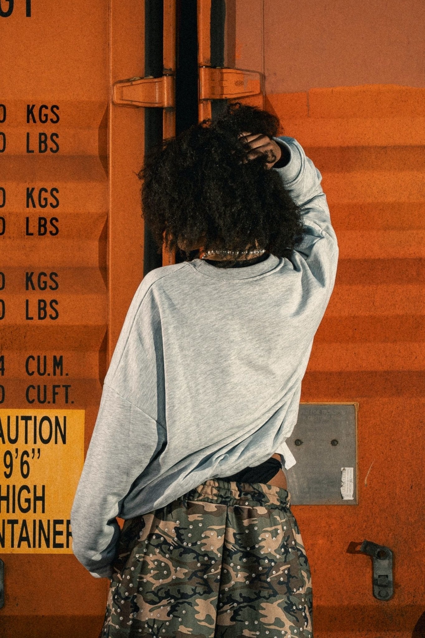 Crewneck "LAST DELIVERY" University AshGrey - BASEDODICI®