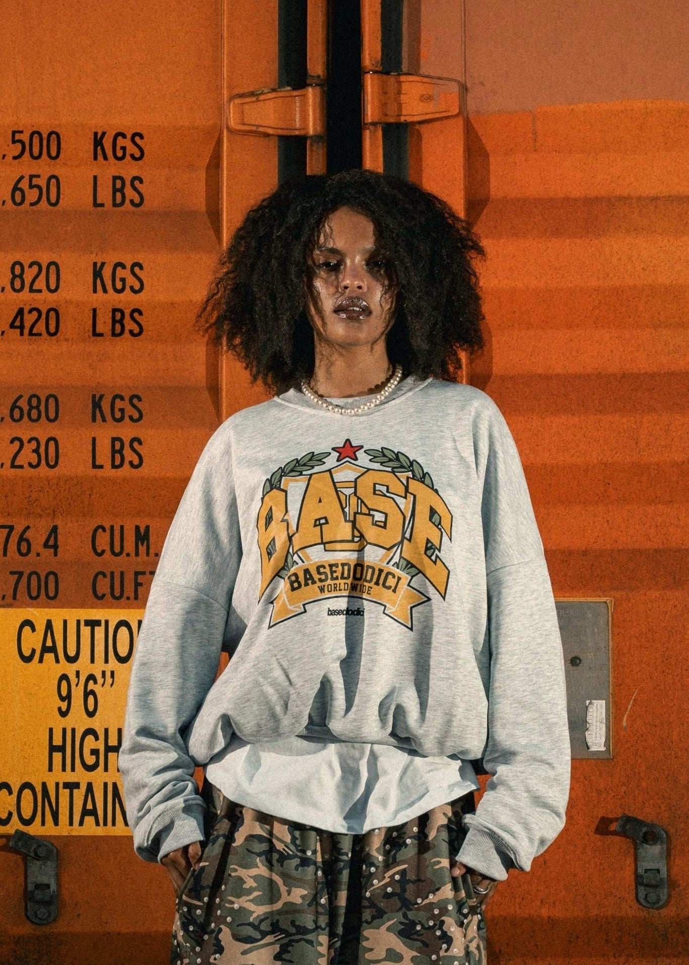 Crewneck "LAST DELIVERY" University AshGrey - BASEDODICI®