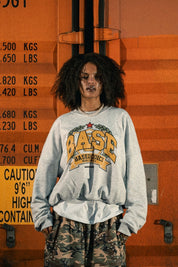 Crewneck "LAST DELIVERY" University AshGrey - BASEDODICI®
