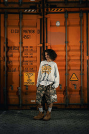 Crewneck "LAST DELIVERY" University AshGrey - BASEDODICI®