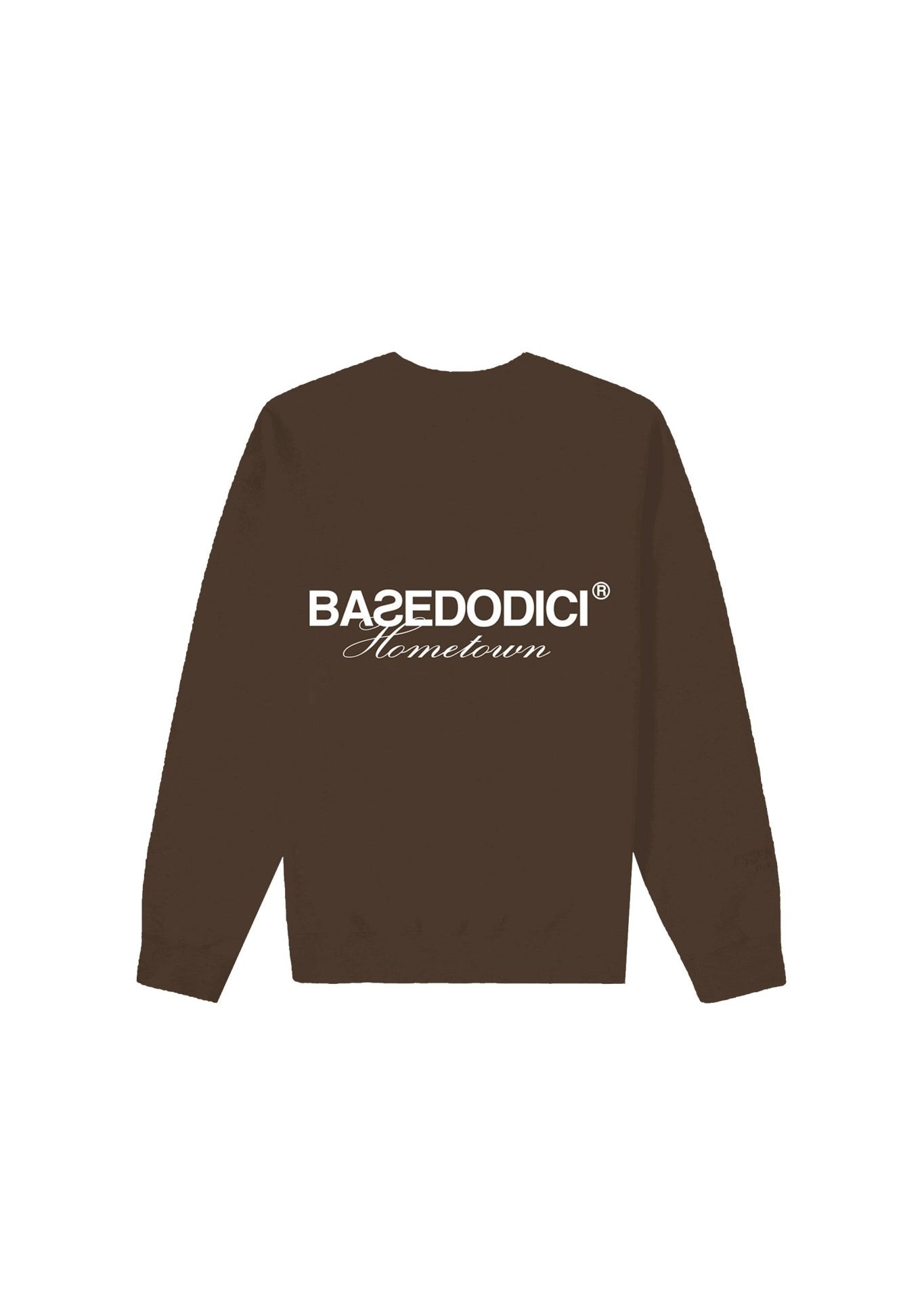Crewneck “RUSSELLxBASEDODICI" Hometown Brown - BASEDODICI®