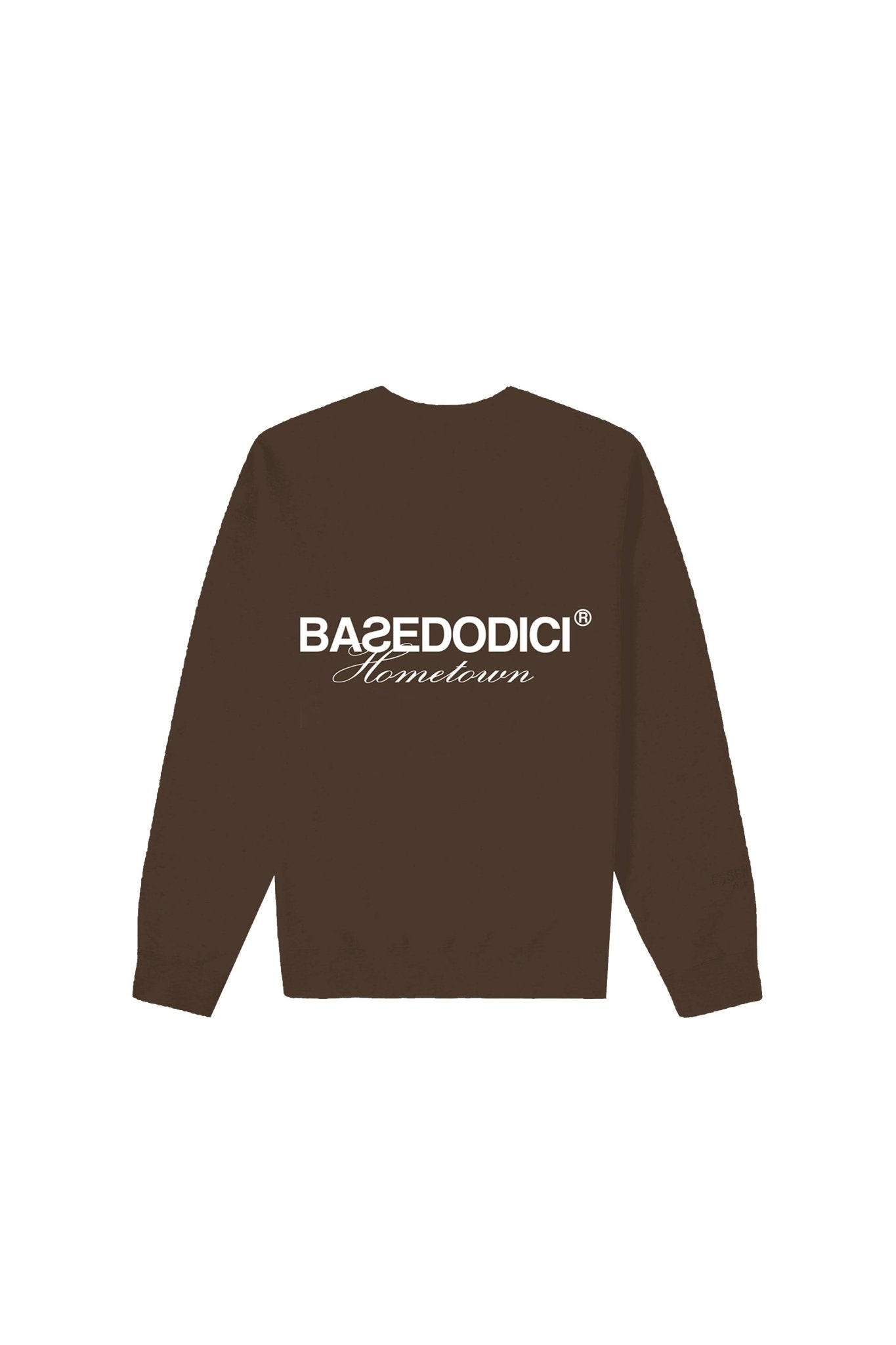 Crewneck “RUSSELLxBASEDODICI" Hometown Brown - BASEDODICI®