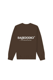 Crewneck “RUSSELLxBASEDODICI" Hometown Brown - BASEDODICI®