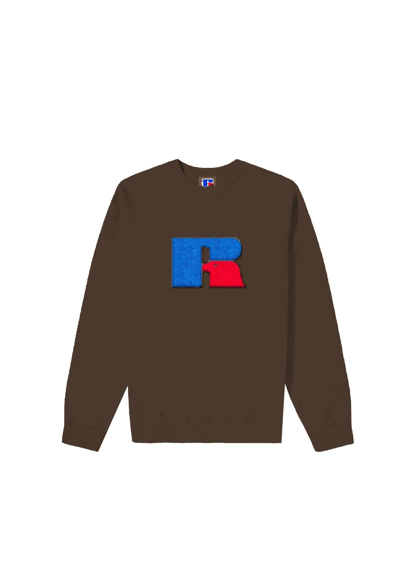 Crewneck “RUSSELLxBASEDODICI" Hometown Brown - BASEDODICI®