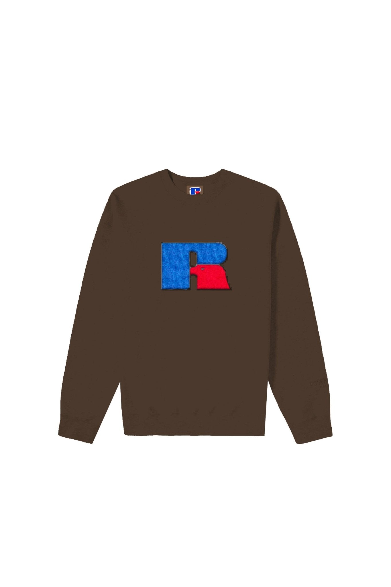 Crewneck “RUSSELLxBASEDODICI" Hometown Brown - BASEDODICI®