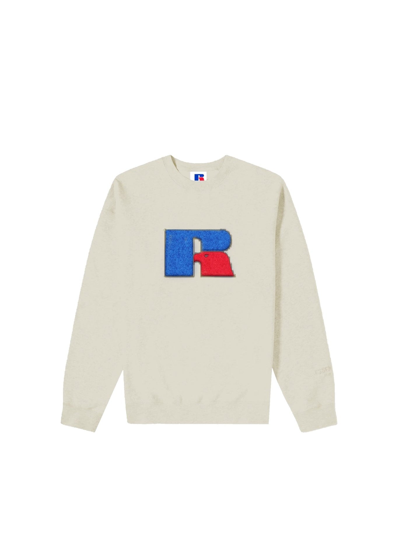 Crewneck “RUSSELLxBASEDODICI" Hometown Cream - BASEDODICI®