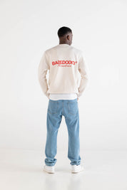 Crewneck “RUSSELLxBASEDODICI" Hometown Cream - BASEDODICI®