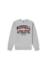 Crewneck “RUSSELLxBASEDODICI" Touchdown Grey - BASEDODICI®