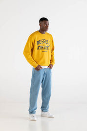 Crewneck “RUSSELLxBASEDODICI" Touchdown Yellow - BASEDODICI®