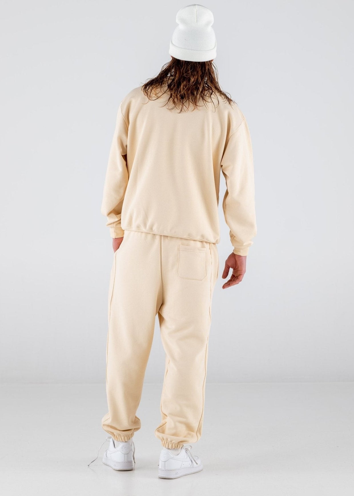 Crewneck "ULTRABASIC" Cream - BASEDODICI®
