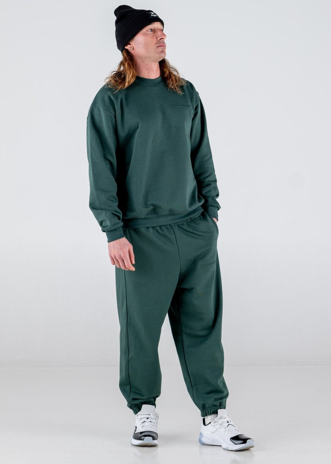 Crewneck "ULTRABASIC" Green - BASEDODICI®