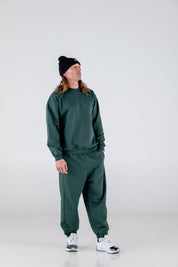 Crewneck "ULTRABASIC" Green - BASEDODICI®