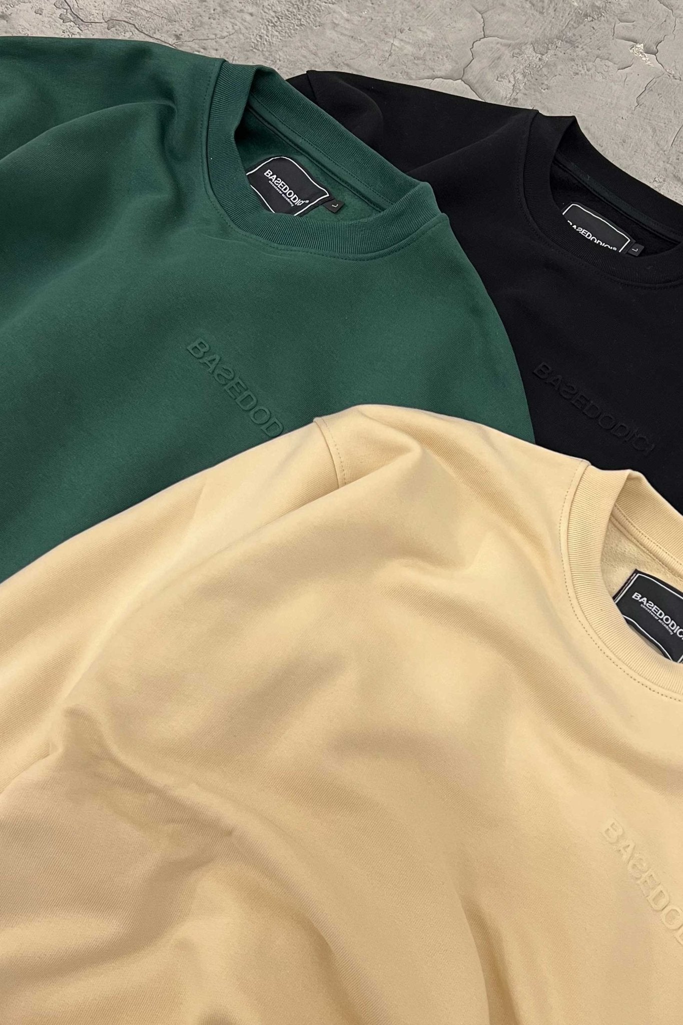 Crewneck "ULTRABASIC" Green - BASEDODICI®