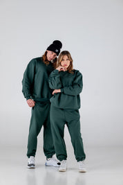 Crewneck "ULTRABASIC" Green - BASEDODICI®