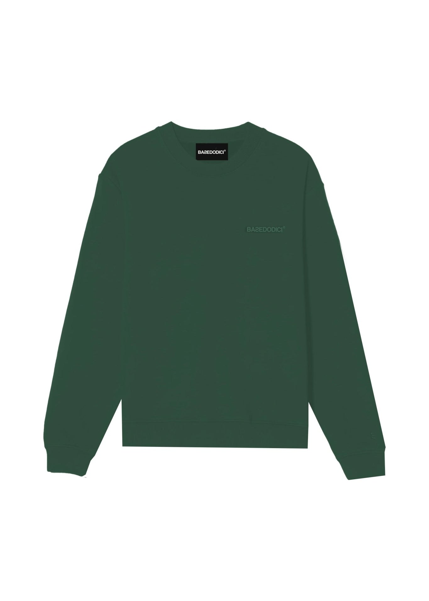 Crewneck "ULTRABASIC" Green - BASEDODICI®