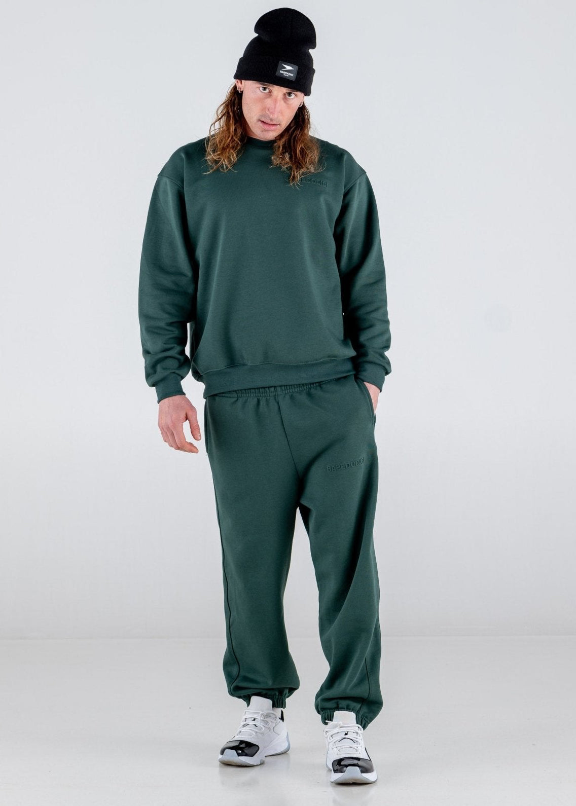Crewneck "ULTRABASIC" Green - BASEDODICI®
