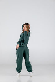 Crewneck "ULTRABASIC" Green - BASEDODICI®