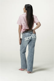 Crop Tee "DIVA" Santa Pink - BASEDODICI®