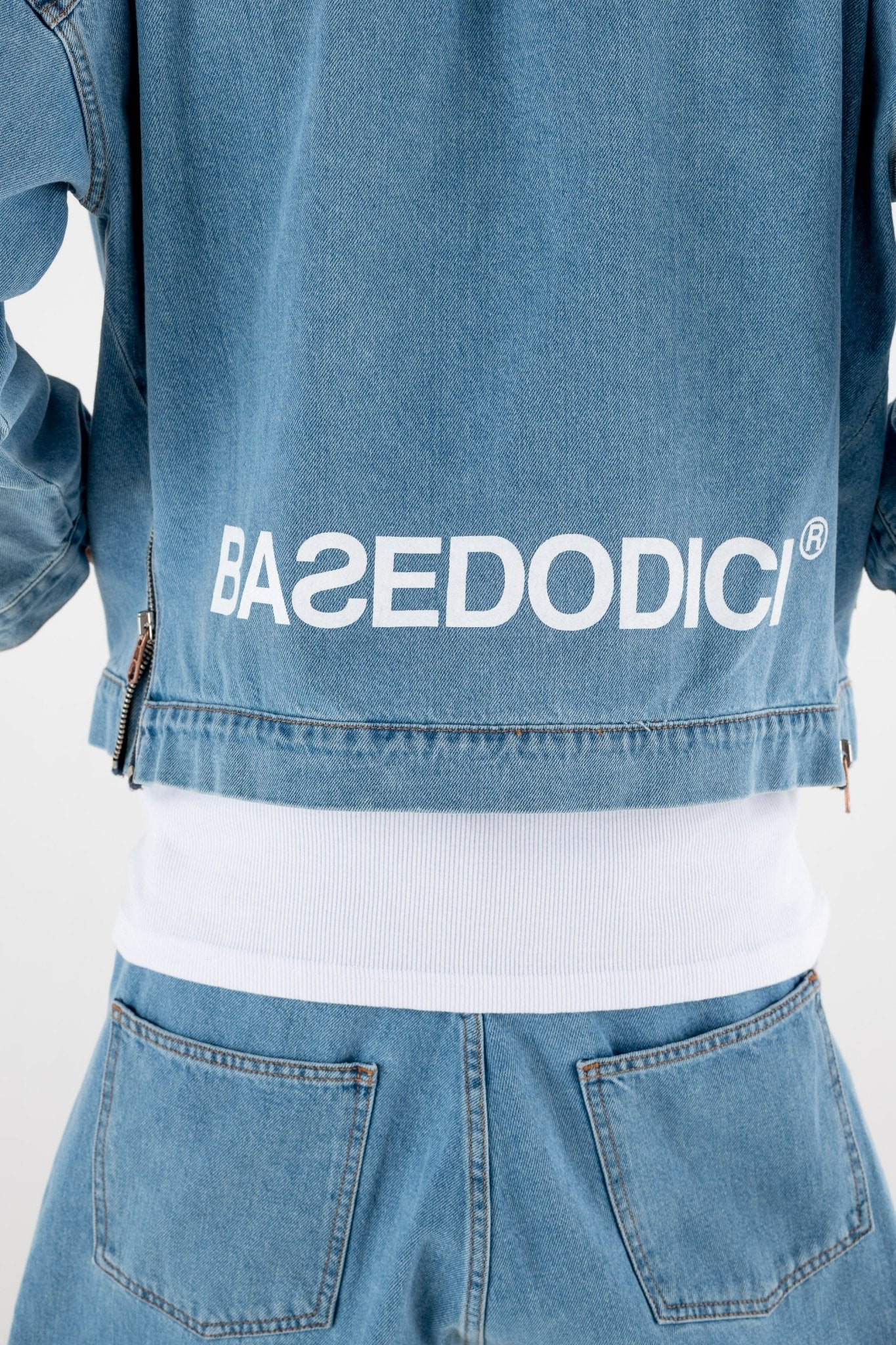Denim Jacket “RESORT” Light Blue - BASEDODICI®