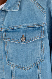 Denim Jacket “RESORT” Light Blue - BASEDODICI®