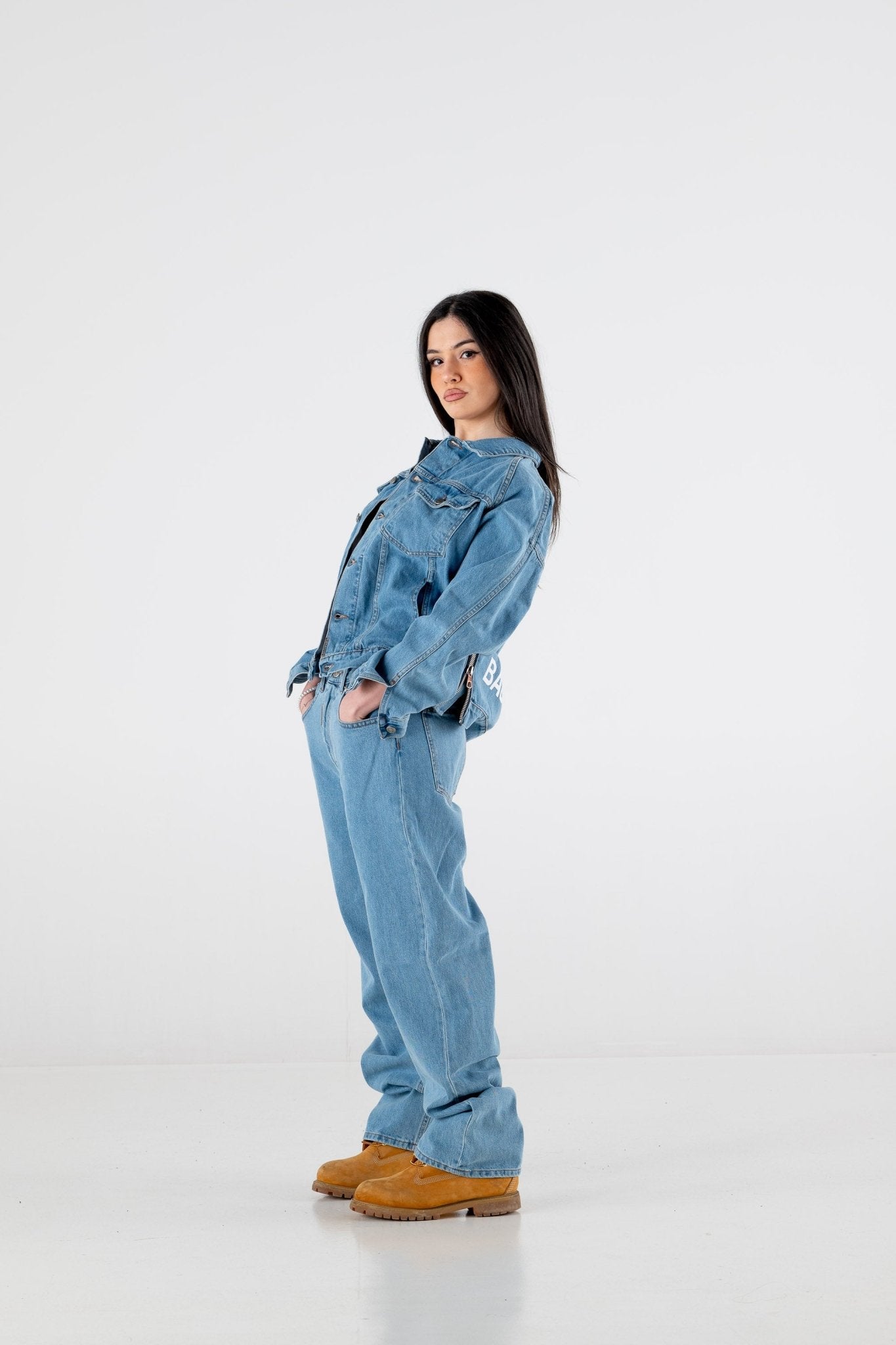 Denim Jacket “RESORT” Light Blue - BASEDODICI®