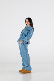 Denim Jacket “RESORT” Light Blue - BASEDODICI®